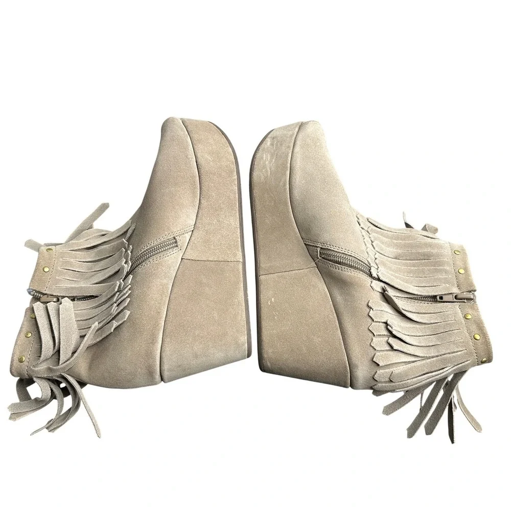 Chocolat‎ Blu Women Shoes Wick Ankle Height Bootie Ice Suede